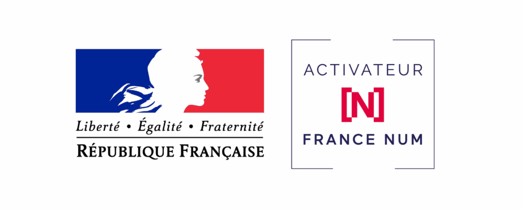Logo Activateur France Num pour accompagner la transformation numérique des entreprises